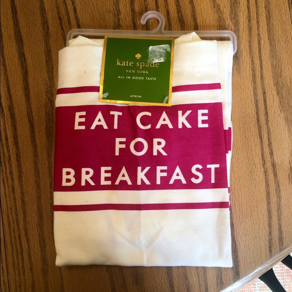 Kate Spade Cake for Breakfast Apron